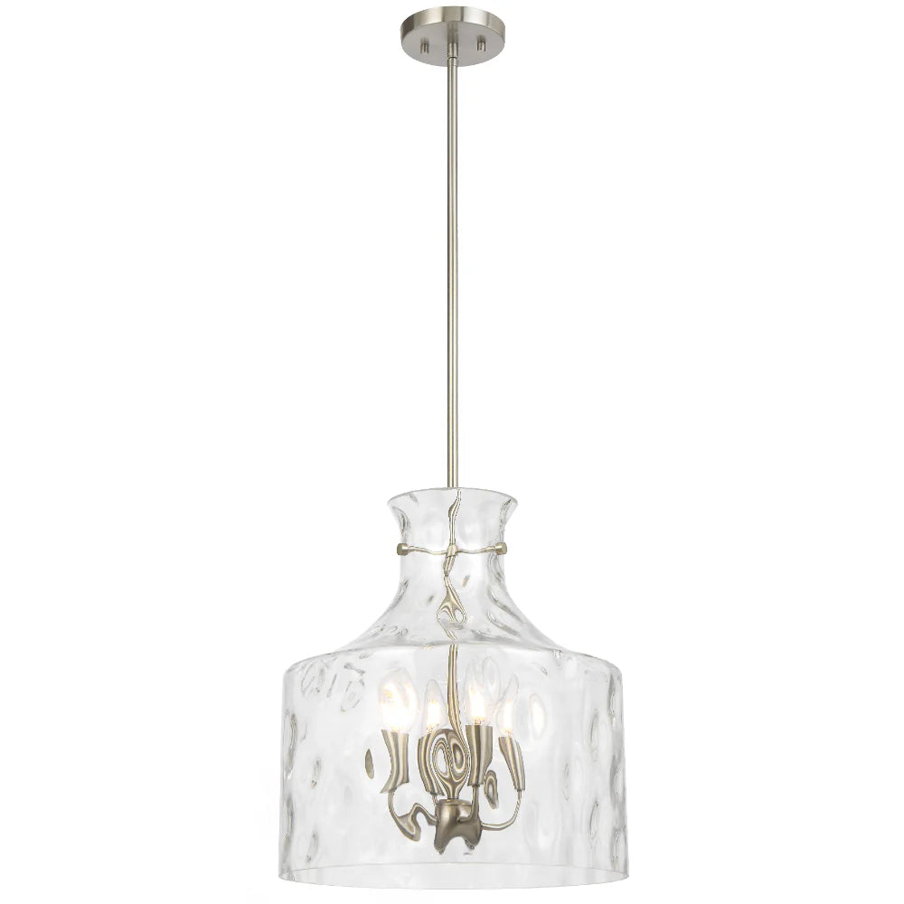 PERRON 4 LIGHT PENDANT Nickel Pendant