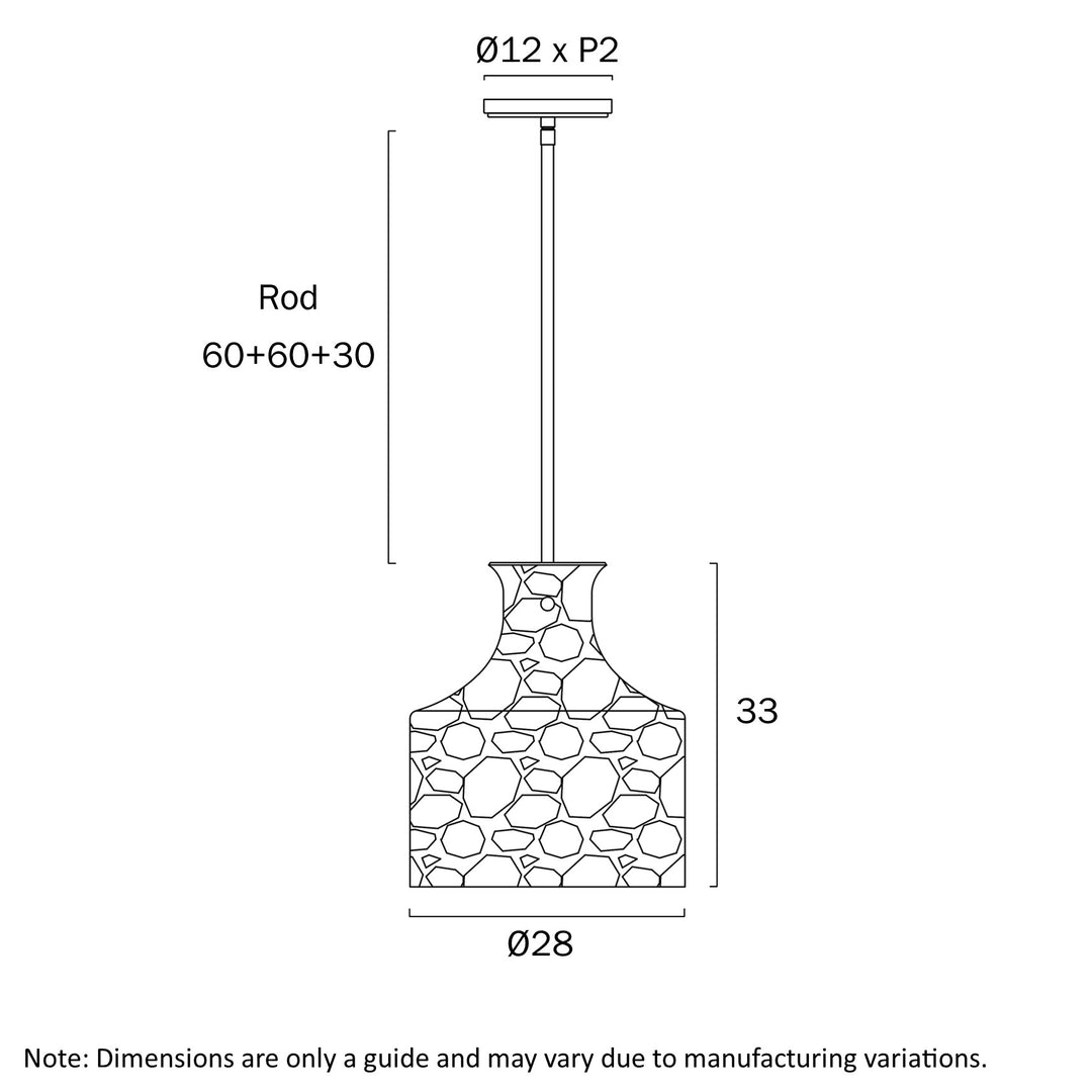 PERRON 1 LIGHT PENDANT pendant