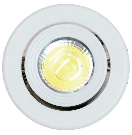 PHL503 Mini Gimbal 3W Tri Colour WHITE Downlight