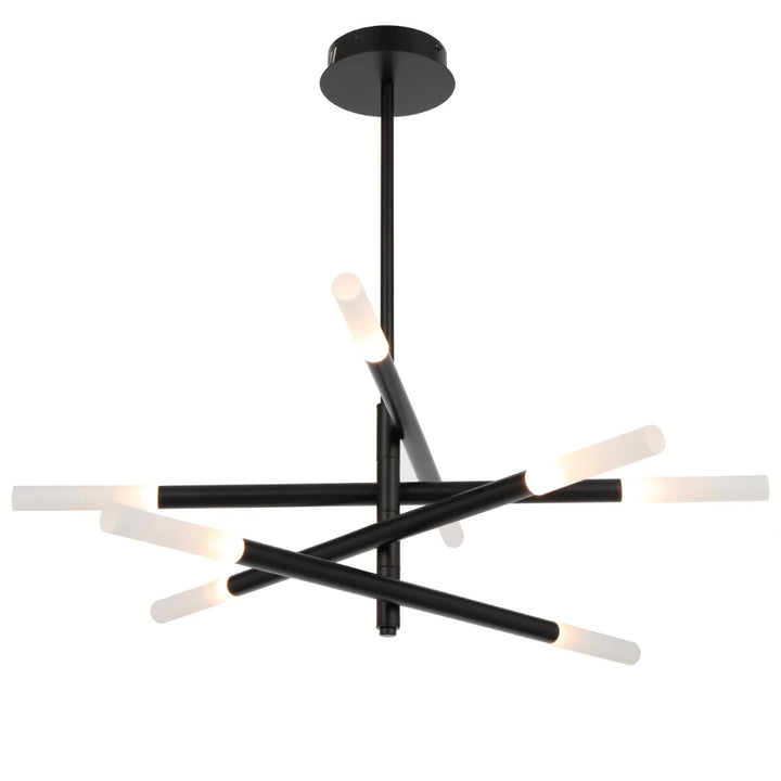 PINTA 8 LIGHT PENDANT Black Pendant