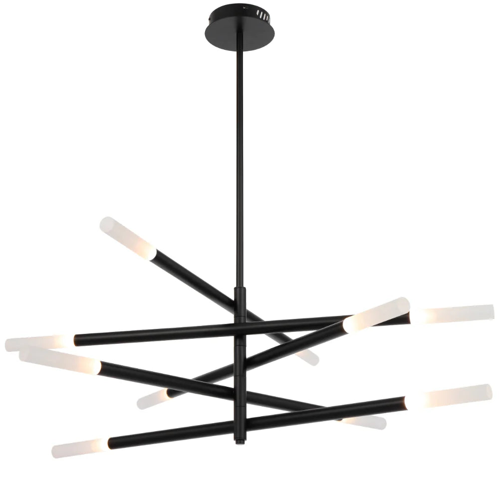 PINTA 10 LIGHT PENDANT Black Pendant