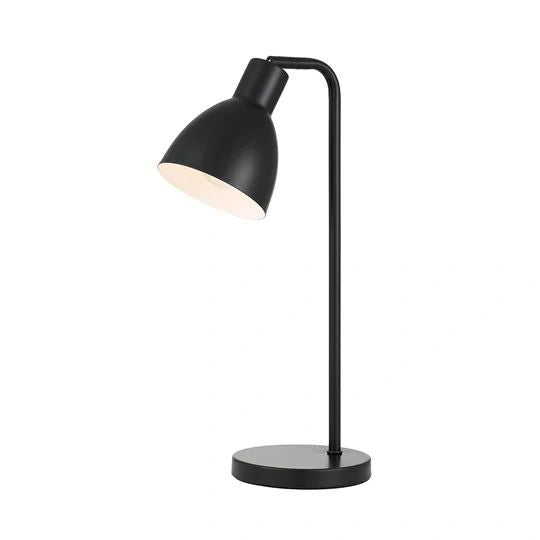 TELBIX PIVOT TABLE LAMP BLACK TABLE LAMP