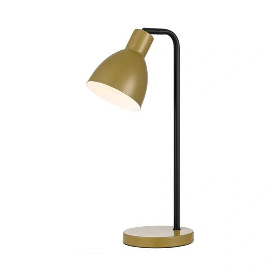 TELBIX PIVOT TABLE LAMP GOLD TABLE LAMP