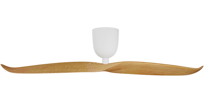 Aeratron AE2+ DC Ceiling Fan- White with Light Timber Ceiling Fan