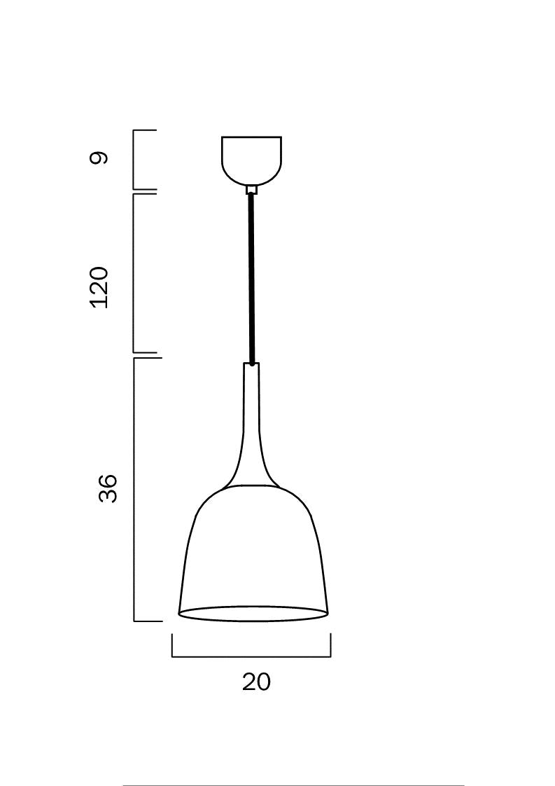 TELBIX POLK 20 PENDANT Pendant