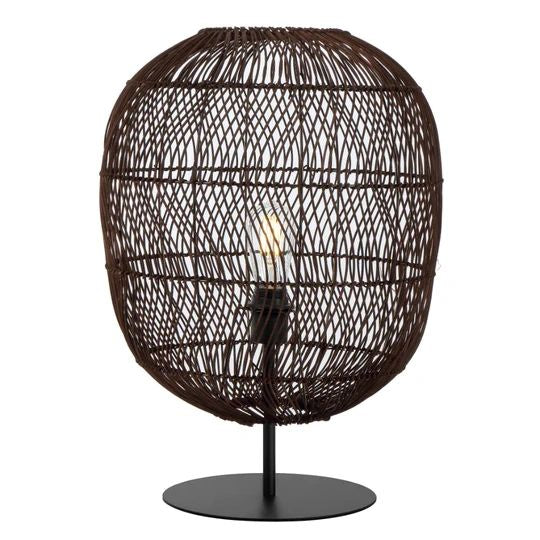 TELBIX RANA 40 TABLE LAMP BROWN TABLE LAMP