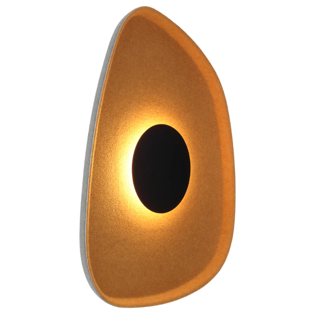RAXA WALL LIGHT Dijon Orange on Grey WALL LIGHT