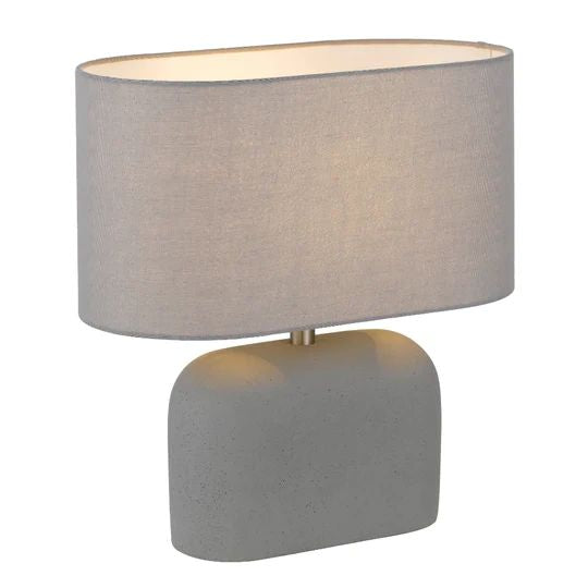 TELBIX REANO TABLE LAMP GREY TABLE LAMP