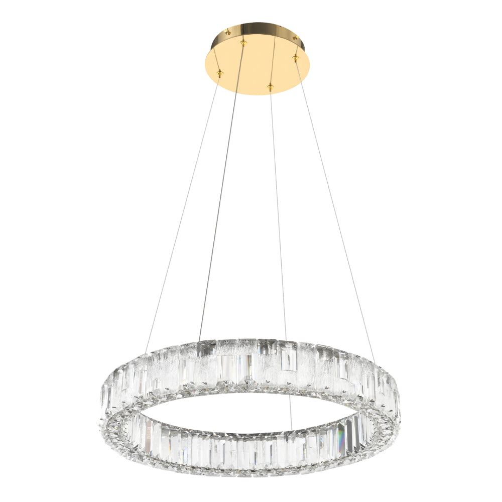 RIAS 1 TIER PENDANT Chrome Pendant