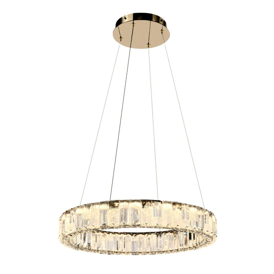 RIAS 1 TIER PENDANT Gold Pendant