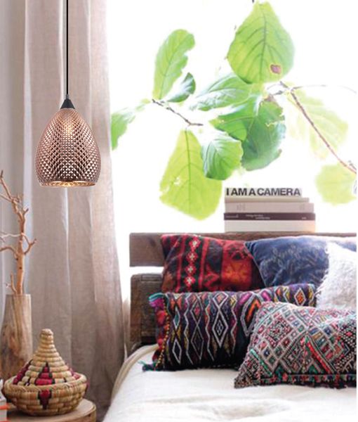 RICTUS: Bohemian Glass with Quadrilateral Segments Ellipse Shape Pendant Lights Pendant