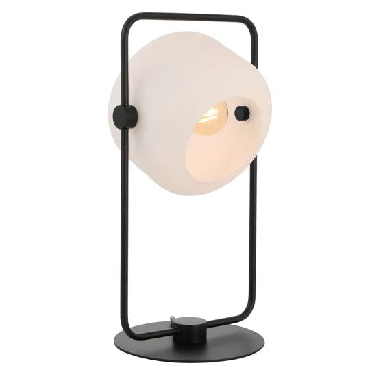 Telbix ROCHA TABLE LAMP BLACK TABLE LAMP