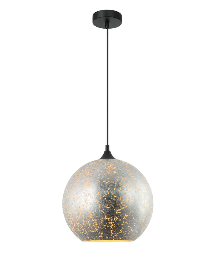 ROCHE: Interior Wine Glass Shape Matte Gold / Chrome Glass Pendant Lights Pendant