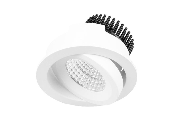 Resiled RDC8 8W Recessed Adjustable Downlight White Downlight
