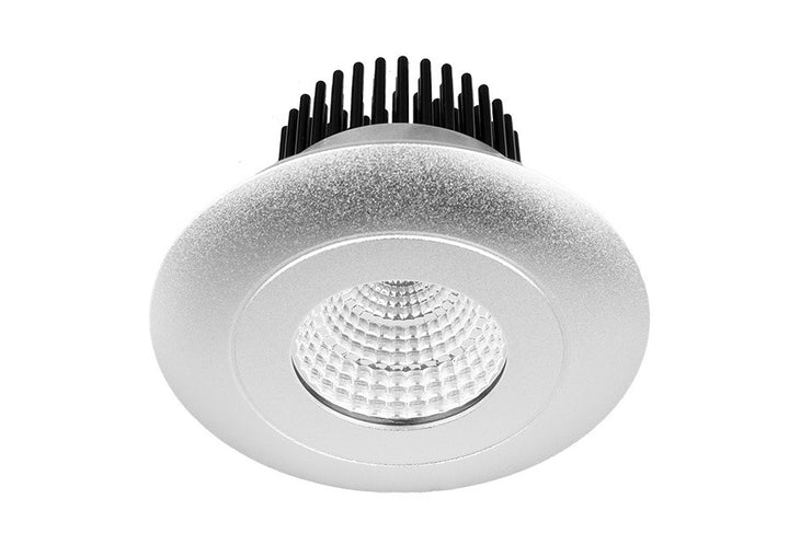 Resiled RDF8 8W IP65 Rated Recessed Downlight Silver Downlight