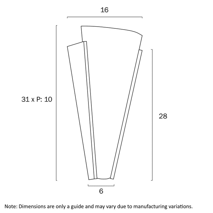 TELBIX SAFFI 12W LED WALL LIGHT WALL LIGHT