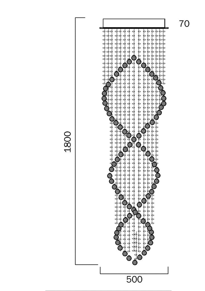TELBIX SAVINA 1800 PENDANT Pendant