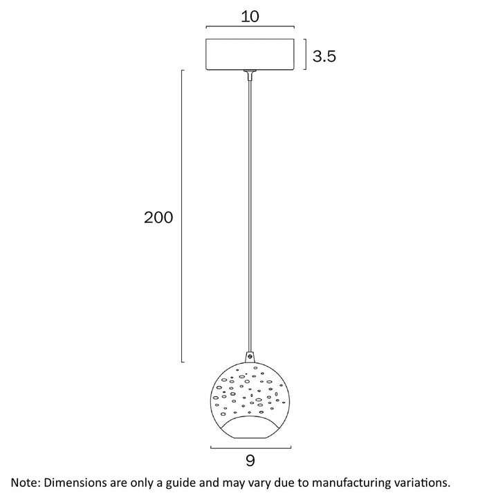 Telbix SEGOVIA 1 LIGHT PENDANT Pendant
