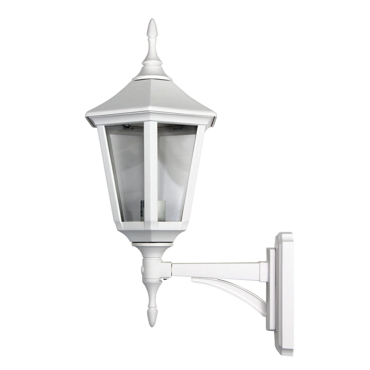 IBIZA Premium Outdoor Coach Light Double Insulated IP44 White WALL LIGHT