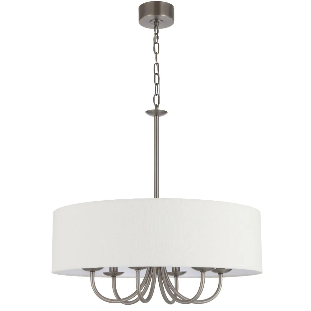 SHIRON 6 LIGHT PENDANT Nickel Pendant