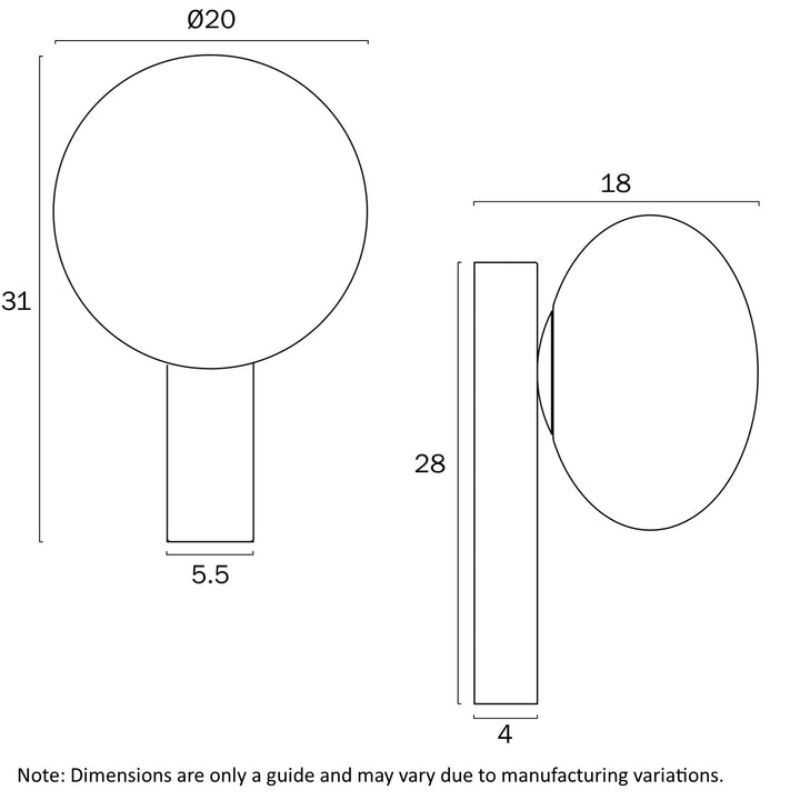 SKYLA TOUCH WALL BRACKET WALL LIGHT