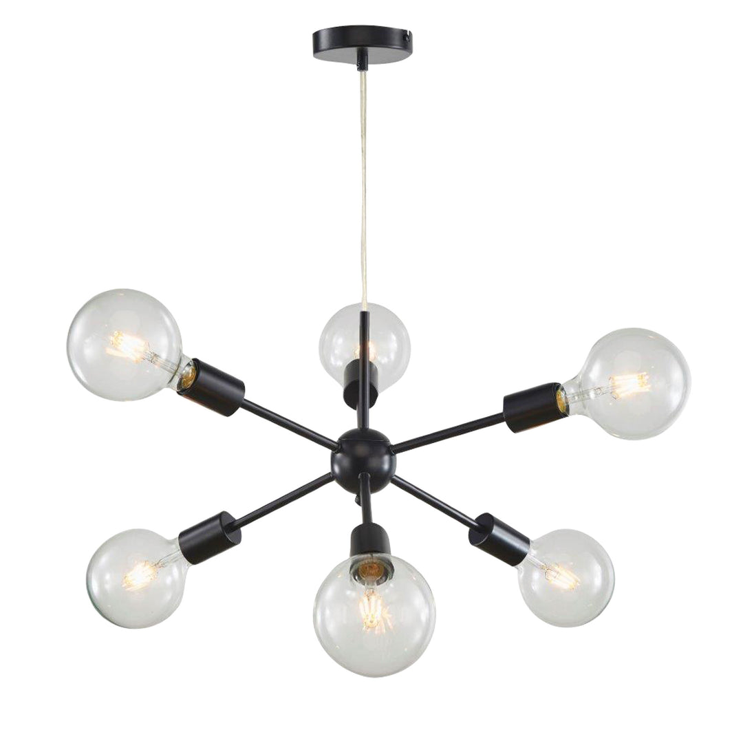 SPUTNIK 6 OR 10-light Groovy Satellite Pendant Pendant