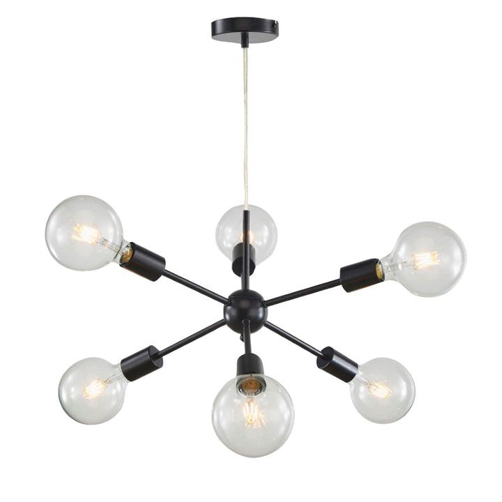 SPUTNIK 6 OR 10-light Groovy Satellite Pendant Pendant