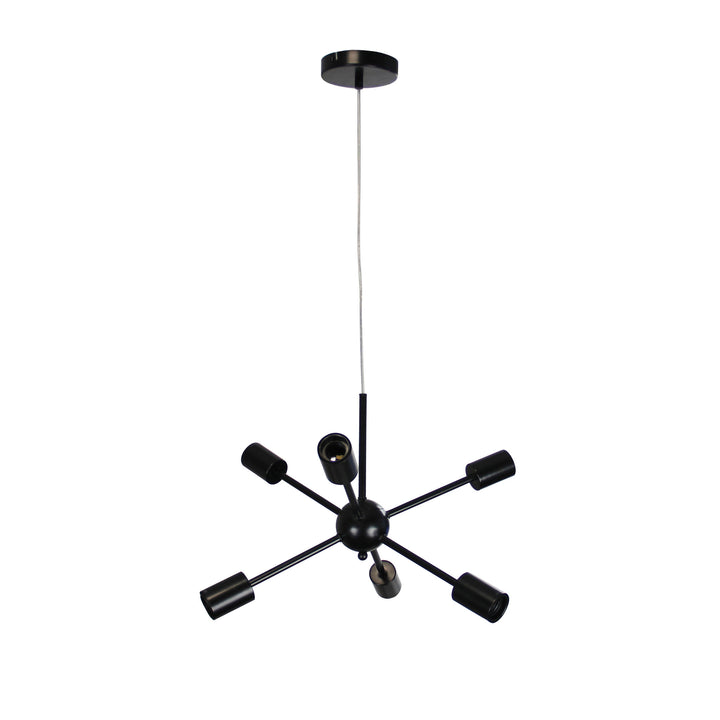 SPUTNIK 6 OR 10-light Groovy Satellite Pendant Pendant
