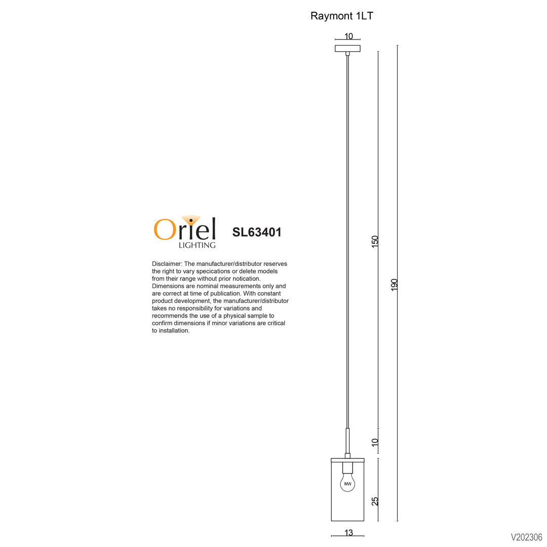 RAYMONT Pendant Pendant