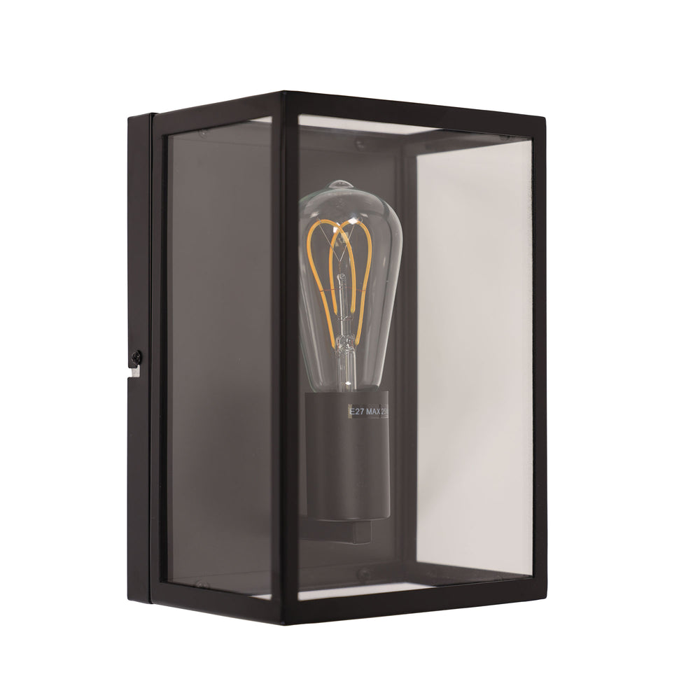 EATON WALL Urban Retro Wall Light with Clear Glass WALL LIGHT