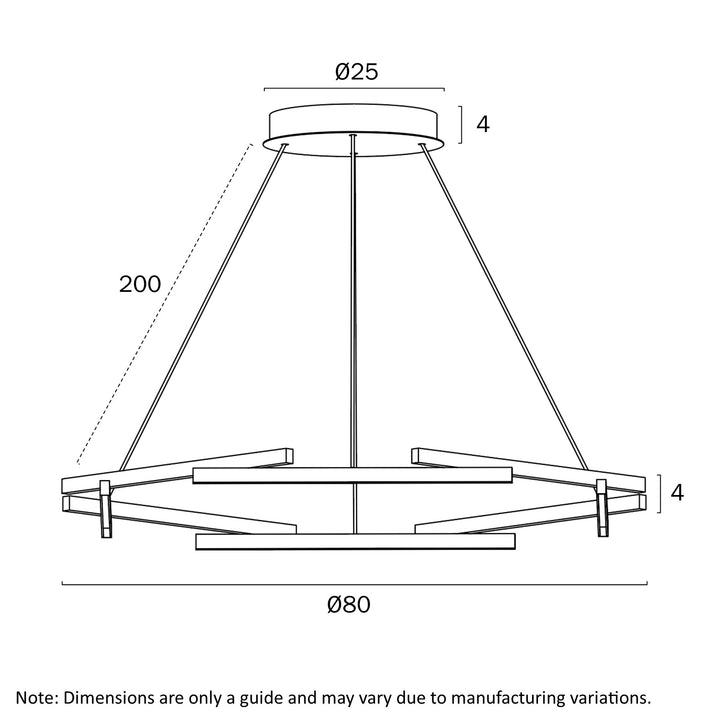TARSON 1 TIER PENDANT Pendant