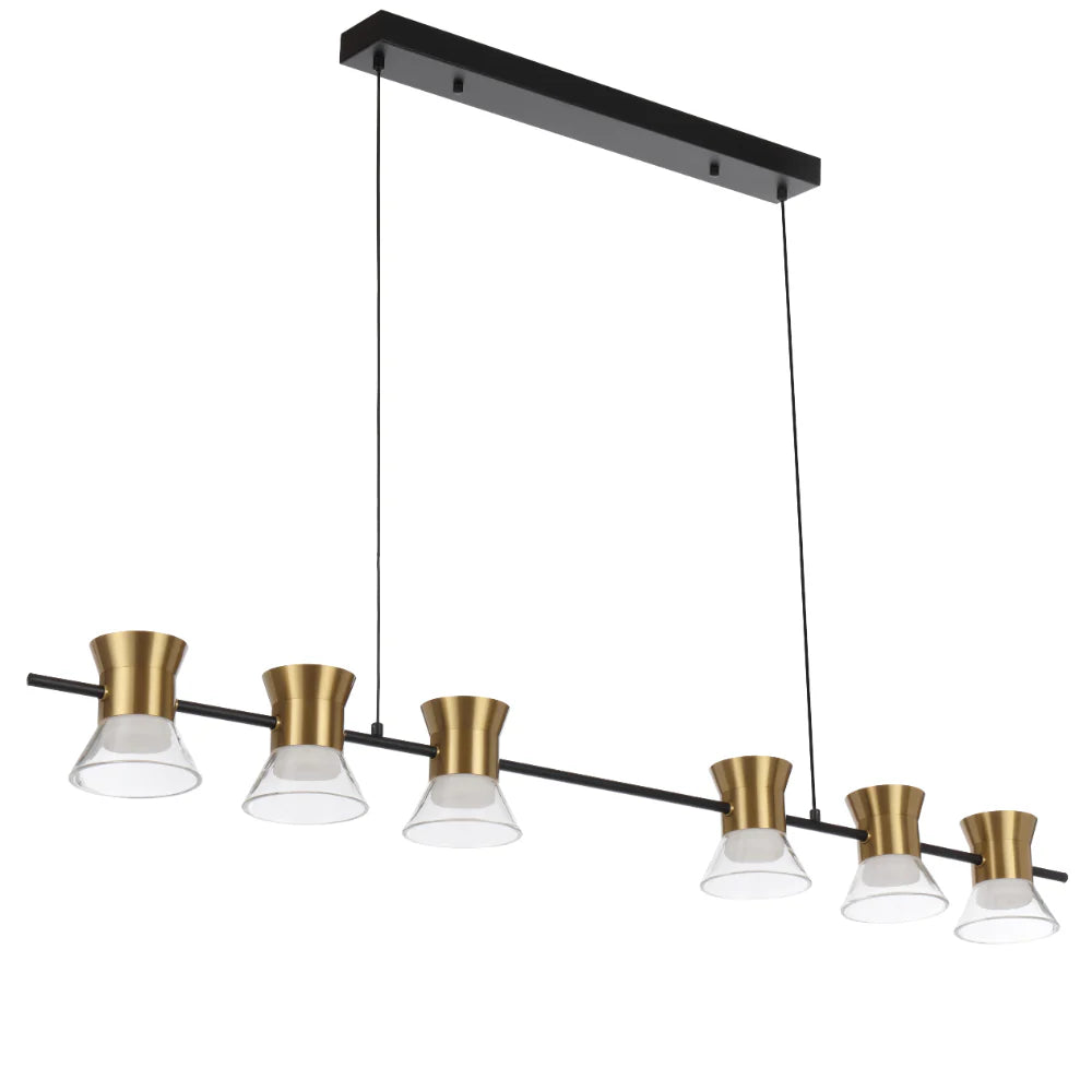 TIPICO 6 LIGHT PENDANT Gold Pendant