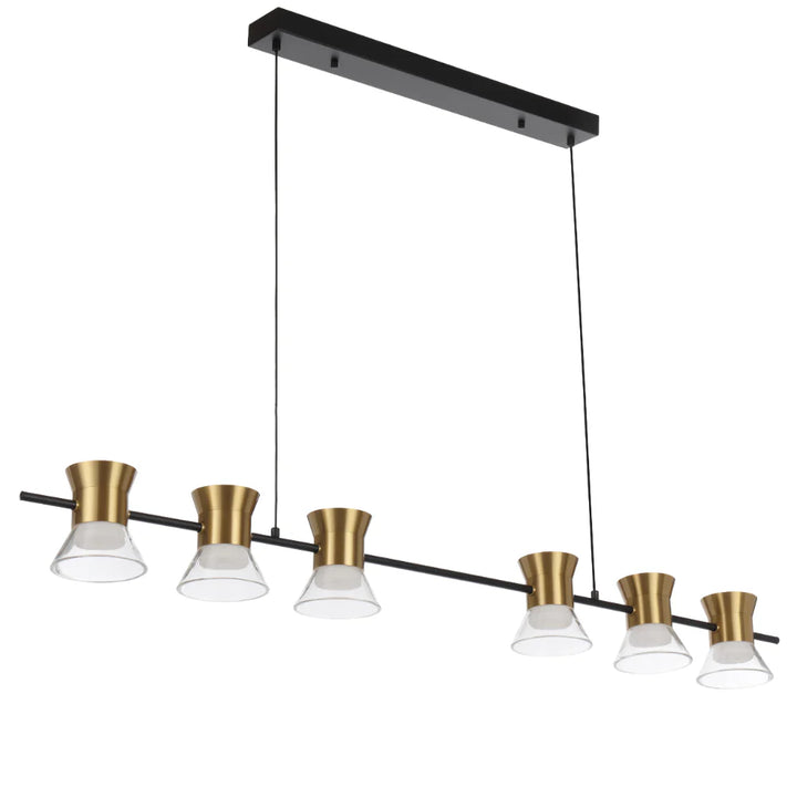 TIPICO 6 LIGHT PENDANT Gold Pendant