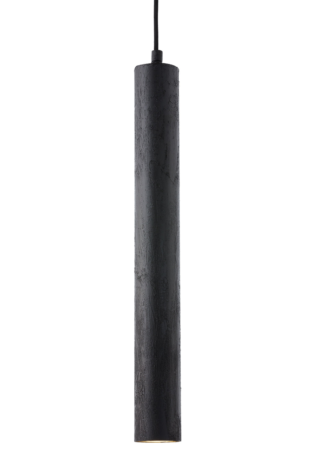 TORESS Charred Cylinder Medium Pendant