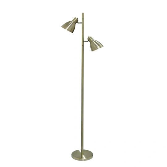 TELBIX TORRES 2 FLOOR LAMP ANTIQUE BRASS Floor Lamp
