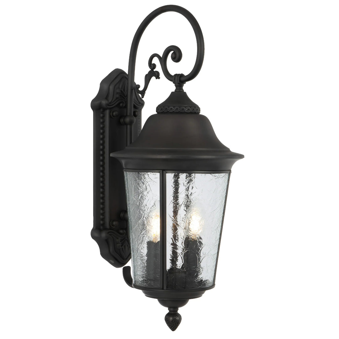 TREMONT EXTERIOR WALL BRACKET Black Wall light