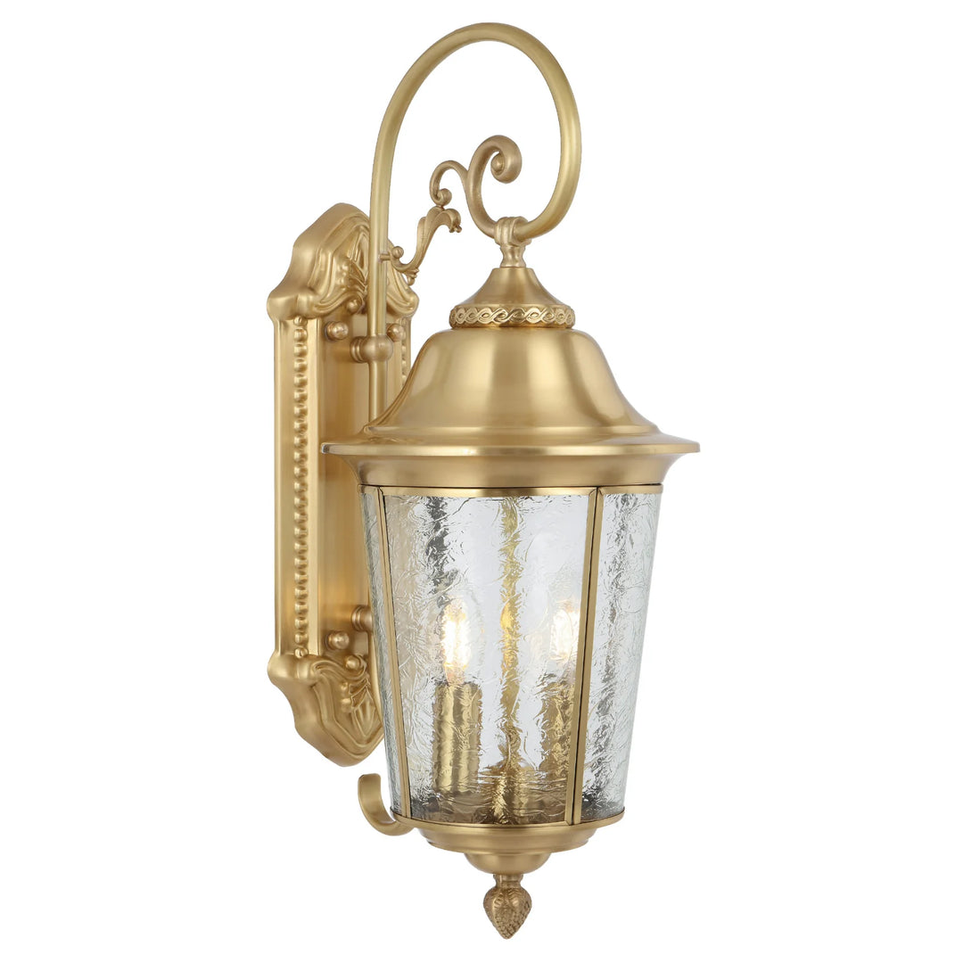 TREMONT EXTERIOR WALL BRACKET Brass Wall light