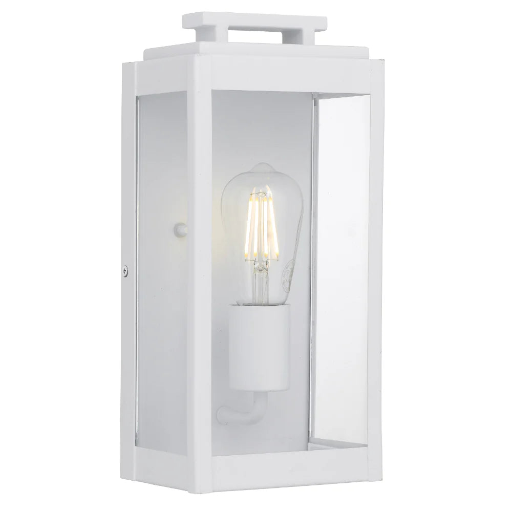 TRUMAN 1 LIGHT EXTERIOR WALL LIGHT White WALL LIGHT
