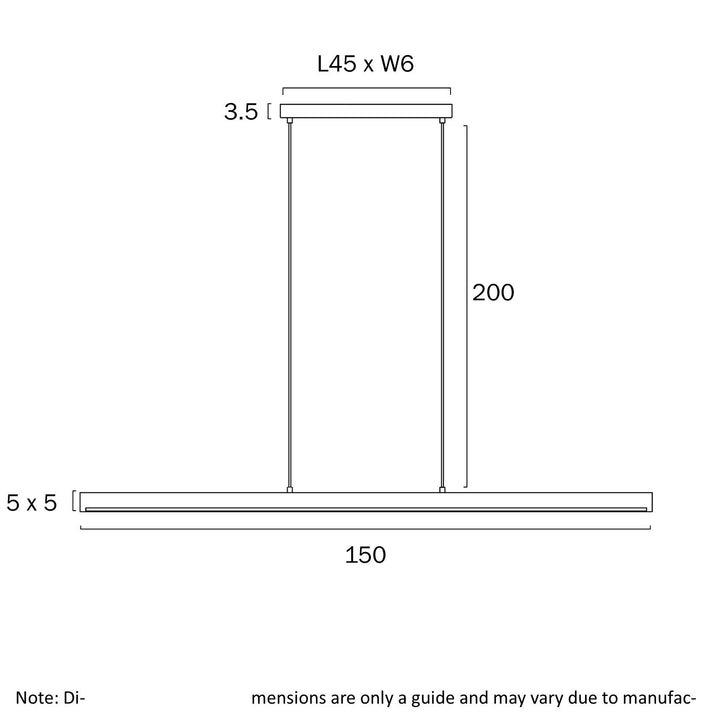 TELBIX TRUSO PENDANT 3CCT Pendant