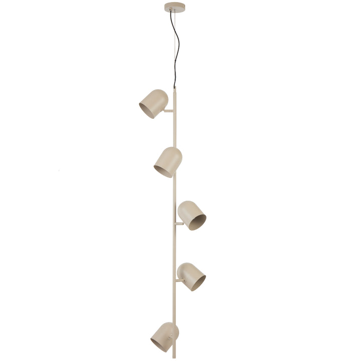 TURIN 5 LIGHT PENDANT Khaki Pendant