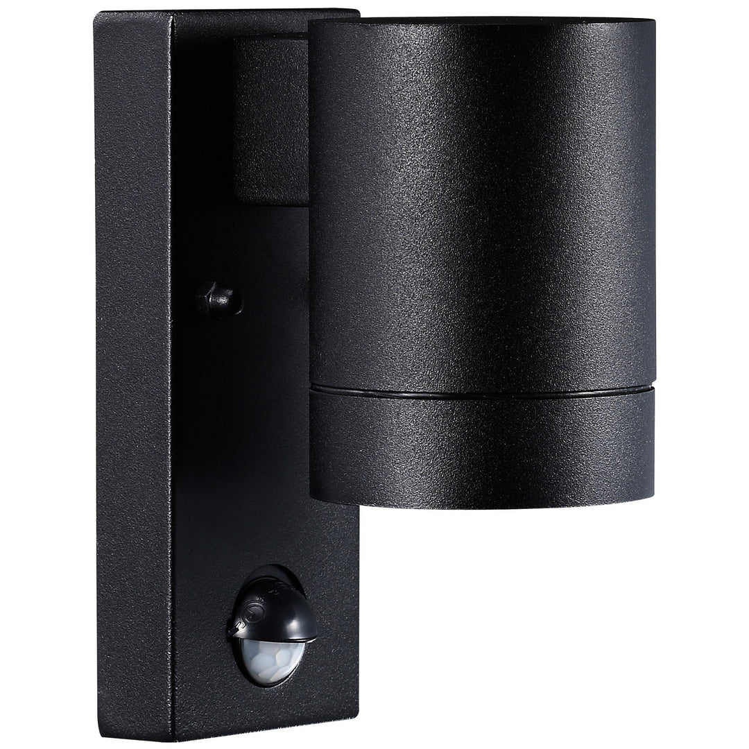 Tin Maxi Sensor Wall light Galvanized/Black Black WALL LIGHT