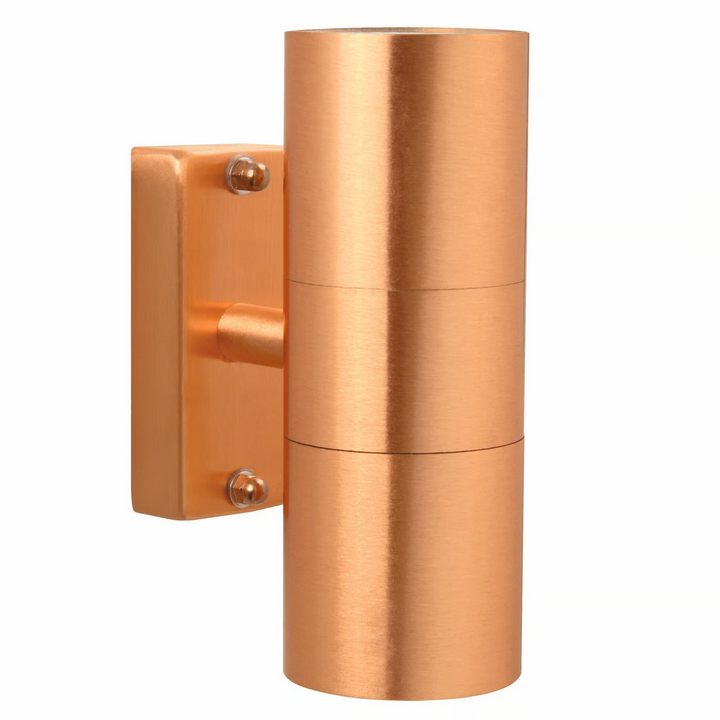 Tin Double Wall light Copper/Black Copper WALL LIGHT