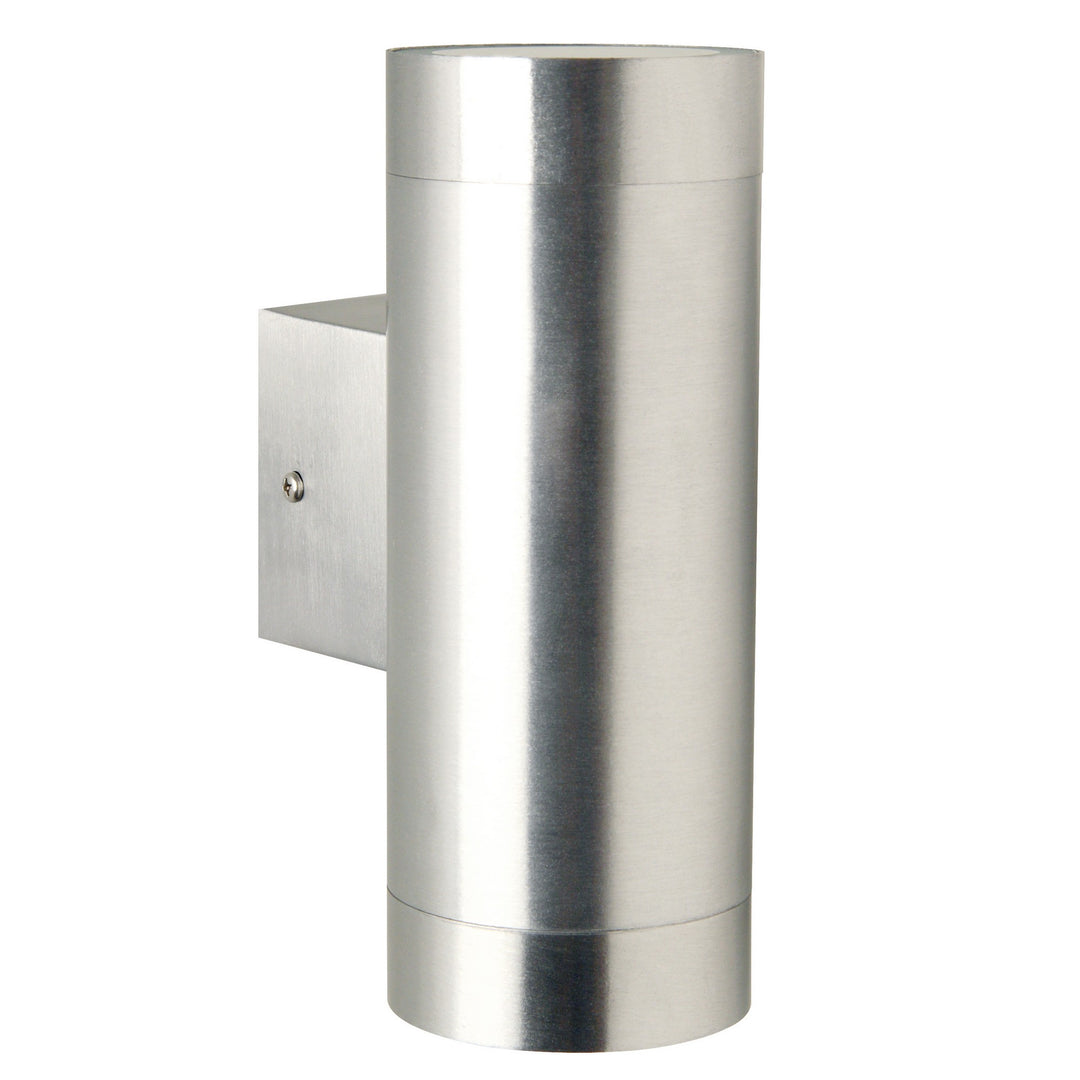 Tin Maxi Double Wall light Aluminium WALL LIGHT