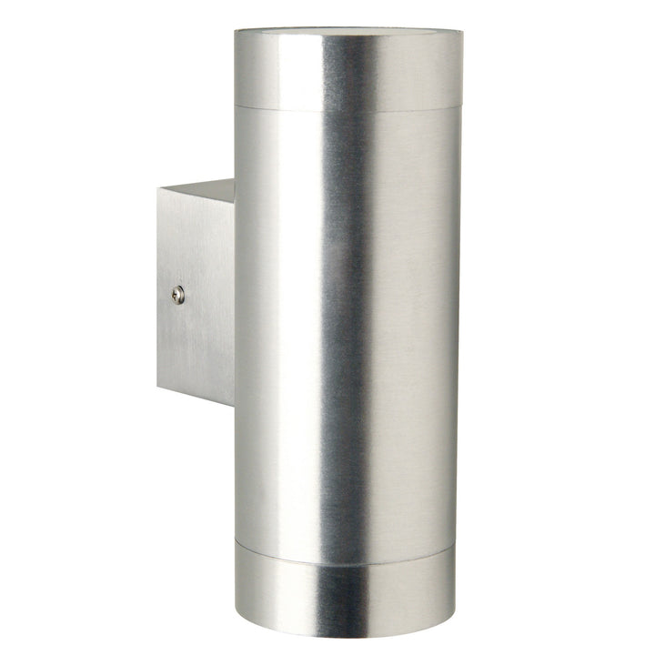 Tin Maxi Double Wall light Aluminium WALL LIGHT