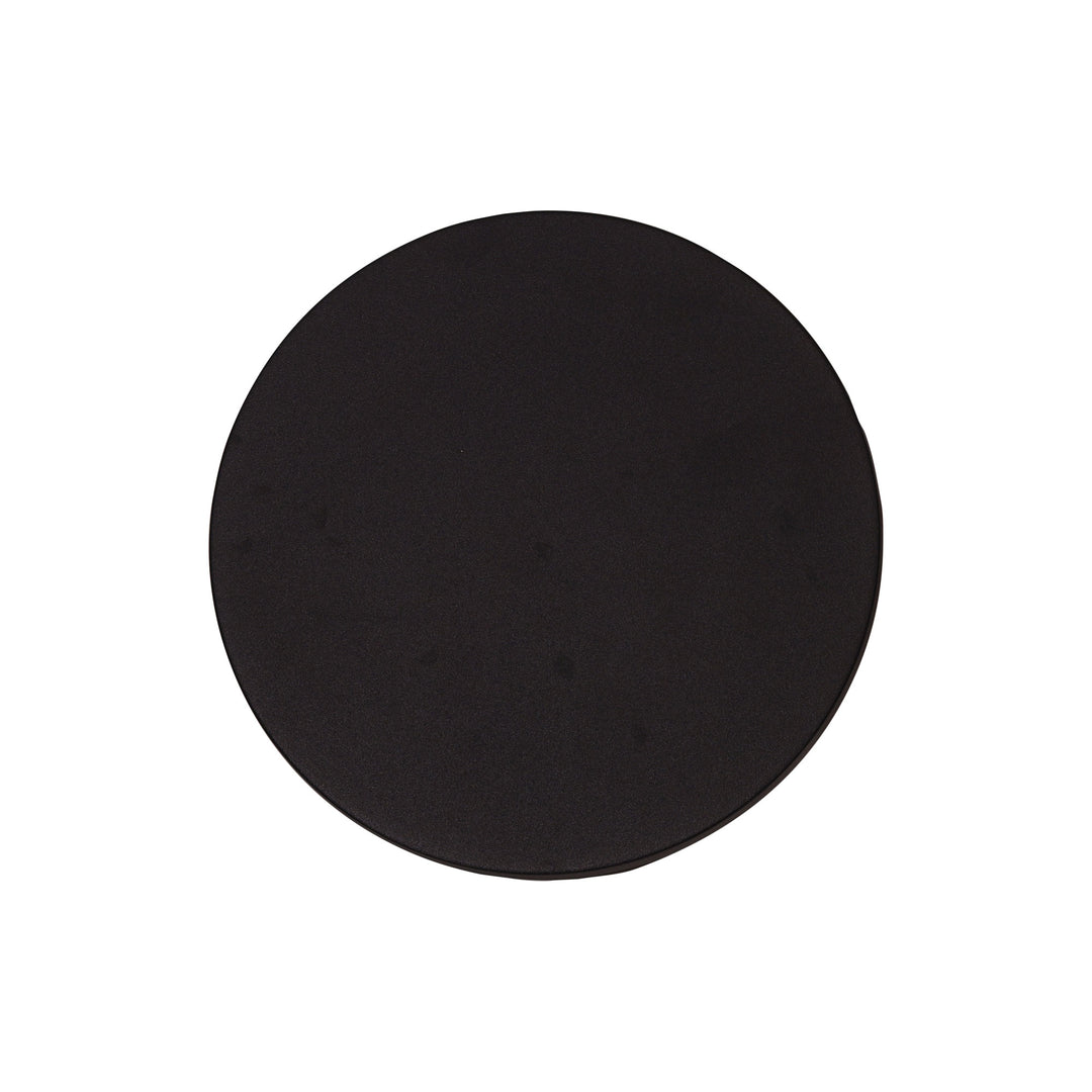 CIRCO.20 BLACK IP65 Wall Mounted Disk Light Black WALL LIGHT
