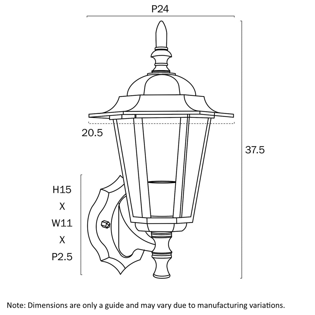 UPTON EXTERIOR WALL LIGHT WALL LIGHT