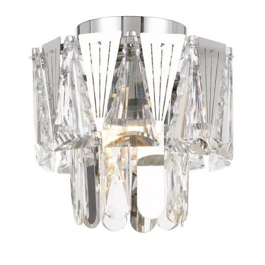 TELBIX VALERIE 22CM BATTEN FIX CHROME BATTEN FIX