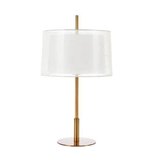 TELBIX VALE TABLE LAMP ANTIQUE GOLD TABLE LAMP