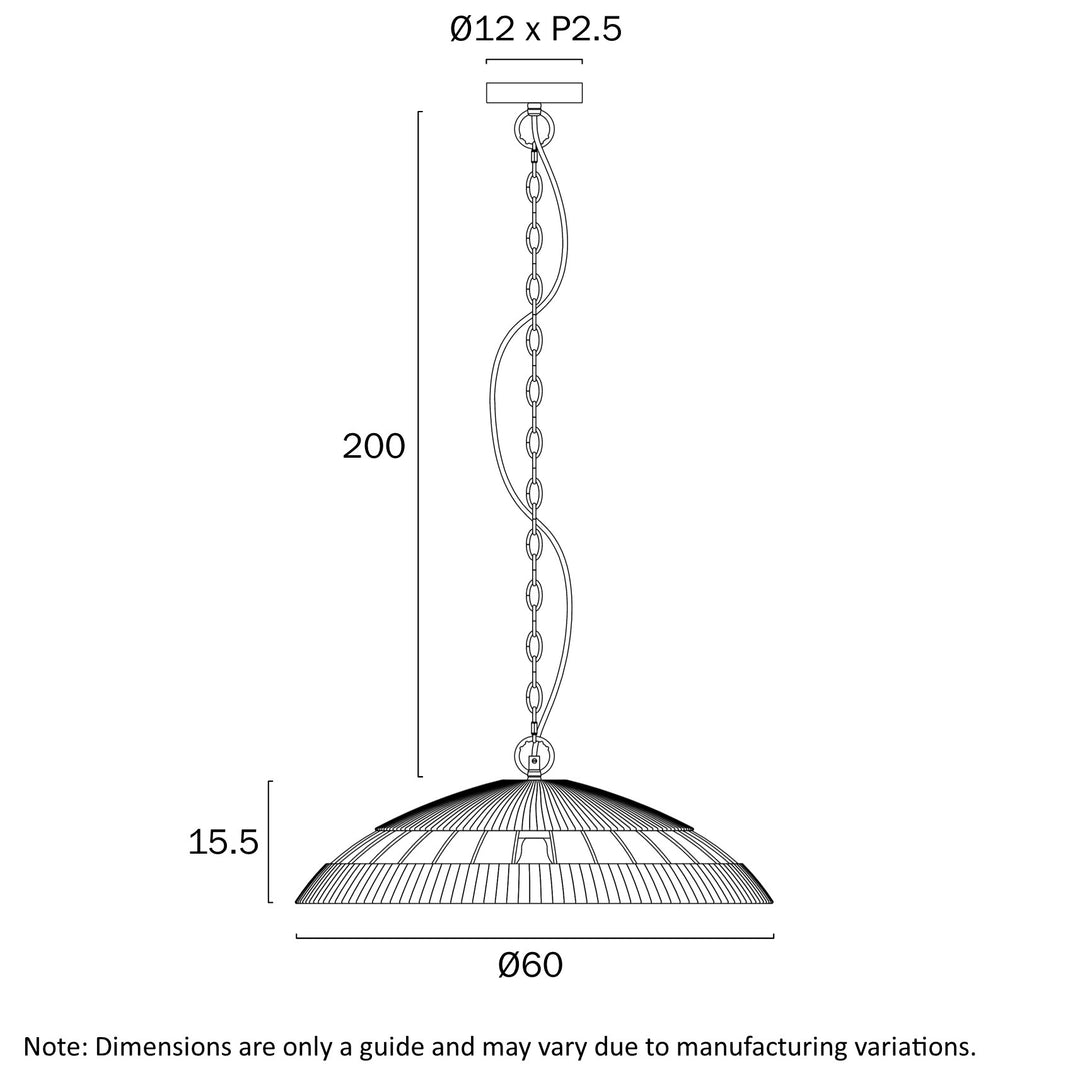 VALLEJO 60 PENDANT Pendant