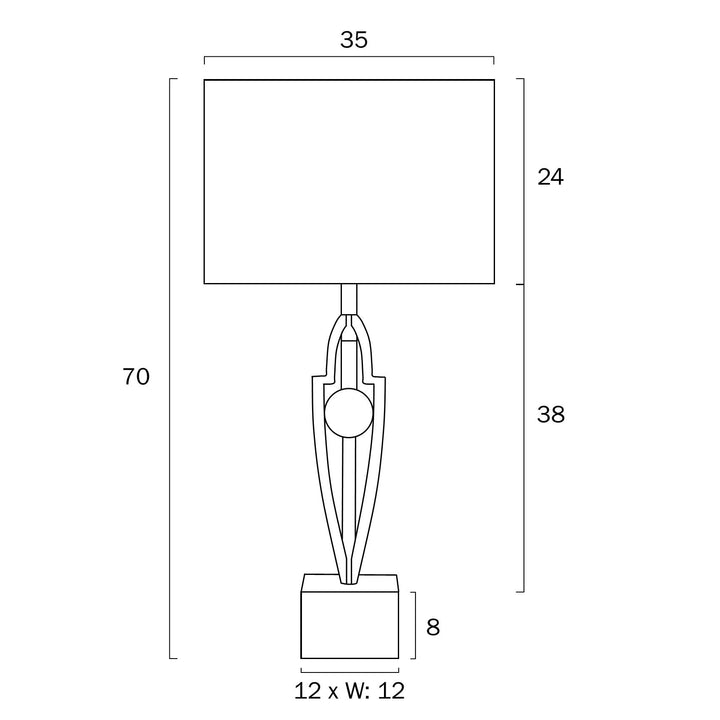 TELBIX VARDO TABLE LAMP TABLE LAMP